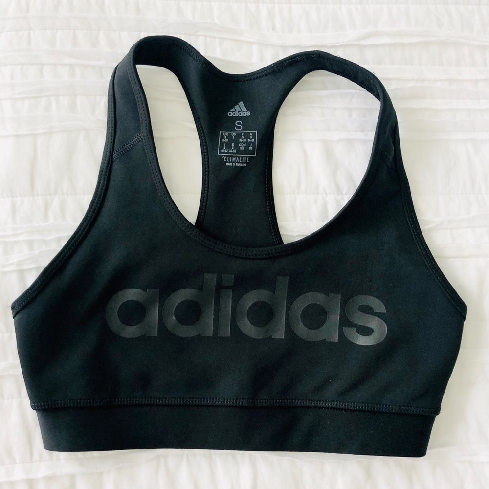 Adidas Black Sports Bra